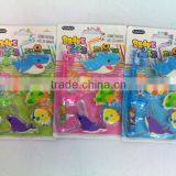 Fish Shape Eraser With Fishing Rod thumbnail-1