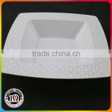 Decorative Disposable Plastic Square Plates thumbnail-1