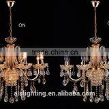 Contemporary Best Selling Super Large 9 Lights Crystal Chandelier Light for Lobby thumbnail-2