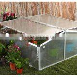 With Two Vents 360 Angel Openning Aluminium Mini Garden Greenhouse thumbnail-1