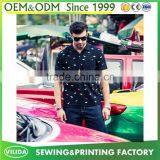 Europe Style Big Size Polo Shirt for Fat Men's Wholesale Full Printing Polo Shirt thumbnail-1