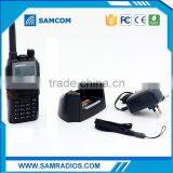 SAMCOM Dual Band Two Way Radio AP-400UV With LED Flashlight and High Battery Capacity 2000MaH thumbnail-2