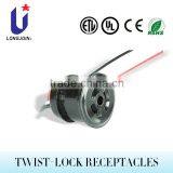 Streetlight Twist-lock Photo Control Switch Receptacle