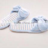 2016 Big Bow Very Cheap Wholesale Slippers Open Toe Coral Velvet Indoor Slippers thumbnail-6