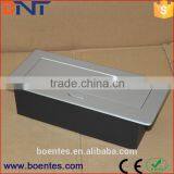 Europe Popular Desktop Power Pop Up Socket With French/EU/UK Outlet for Conference Furniture thumbnail-6