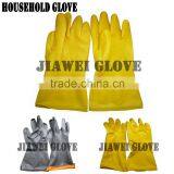 Household Glove Household Work Rubber Glove Kitchen Glove/Guantes Rubber 001 thumbnail-2