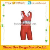 Men's Fashion Custom Wrestling Singlets High Cut thumbnail-1