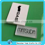 high quality plexiglass solid signage plate, hot sale acrylic printing block logo display block