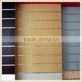 Melamine Slotted Mdf Board/slatwall Mdf Board
