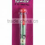 Multicolor 8 In 1 Color Advertising Jumbo Ball Pen