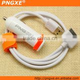 Multipurpose PNGXE Colorful single USB Car Charger for iPad and Smart Phone China manufacters