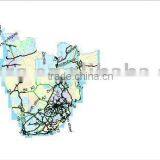 South Africa Digital Mapinfo Map 2016 Updated Version