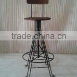 METAL CHAIR, INDUSTRIAL CHAIR, Vintage Bar Chair thumbnail-2