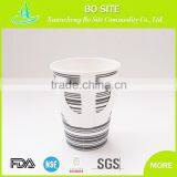 China Manufaturer High Quality Comfortable Disposable Printed Paper Cup Fan With Handle