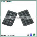 Good conductity chemical resistant waterproof silicone rubber keypads