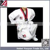 White Custom Taekwondo Uniform Fashion for Kids