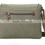 Made in China High Quality Men's Vintage Canvas Messenger Shoulder Bag Crossbody Sling School Bags Satchel thumbnail-6