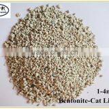 1-4mm Sodium Clumping Bentonite Cat Litter