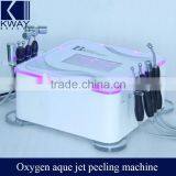 Face Peeling Machine 8 In 1 Bio Lifting Facial Oxygen Facial Equipment Microcurrent Oxygen Aqua Jet Peeling Machine. thumbnail-3