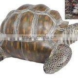 Personalized Handmade Color Painted Decorative Tortoise Statue For Garden thumbnail-1
