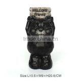 Welcome Ornament Polyresin Bear Garden Sculpture thumbnail-2