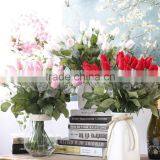 New Simulated Flower Feel Rose Decorative Artificial Silk Roses Flowers thumbnail-1