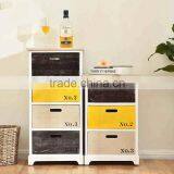 Home Furniture 2/3/4 Drawers Antique Wooden Cabinet thumbnail-2