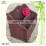 Natural Decoration Two Divider Dyed Carved Envelope Box thumbnail-2