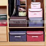 N496 Household Non Woven Box Foldable Storage Box Home Storage Organization thumbnail-6