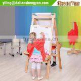 Double Side Wooden Children's Art Easel thumbnail-1