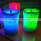 Factory direct sale candle with led battery