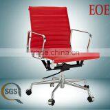 Task Chair With Aluminum Arms Herman Miller Executive Time Life Office Chair Black Leather thumbnail-1