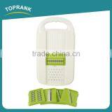 Toprank Multifunctional 6 In 1 Kitchen Vegetable Grater As Seen On TV Julienne Vegetable Mandolin Slicer thumbnail-2