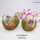 Moss Coco Plantting Pot thumbnail-1