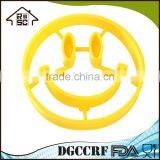 NBRSC DIY Smiley Face Fried Egg Mold Silicone Smile Shaped Pancakes Omelette Device thumbnail-1