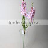 Two Branches Handmake Artificial Fabric Orcihd for Decoration thumbnail-2