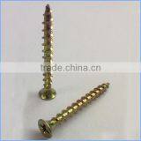Factory Price Yellow Zinc Fibreboard Screw Made in China thumbnail-2