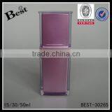 15ml 30ml 50ml Pink Acrylic Lotion Bottle Acrylic Bottle Cosmetic Pump and Plastic Cap thumbnail-1