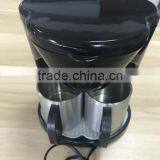 Low Price Drip Coffee Maker Electric Coffee Maker With Two Matching Cups thumbnail-2
