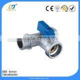 Two-way Combined Angle Valve With Plastic Knob thumbnail-1