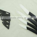 Hot Selling 4 Pieces Anti-slip Handle Stainless Ceramic Knives Set thumbnail-2