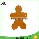 Food Grade Lovely The Gingerbread Man Shape Kitchen Heat Resistant Silicone Mat thumbnail-1