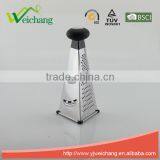 WCGT201 3 Sides Vegetable Kitchen Graters Stainless Steel Cheese Carrot Grater thumbnail-1