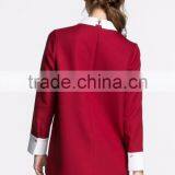 Women Fashion Dresses Winter 2016 Knee Length Dress Patterns thumbnail-6