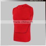 Custom Made Dri Fit MMA Sleeveless Rashguard Vest Tank Top | Sublimated Mens Compression Shirts thumbnail-1