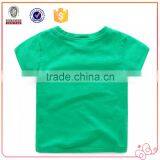 Hot Selling Kids Wear Short Sleeve T-shirt Printing Design Child Wear With Pocket thumbnail-3