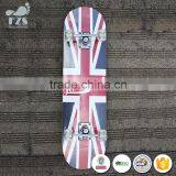 HSJ252 31*8 Inch Classic 4 Wheels Complete Skateboard Skates PU Wheels thumbnail-1