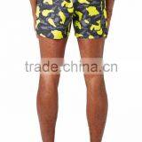 2017MGOO Fitness Camo Swim Trunks 100% Polyester Custom Pattern Printing Skinny Swim Shorts With Mesh Brief Inside thumbnail-3