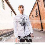 2016 Latest Long Sleeve Plaid 100% Cotton Non Wrinkle Spread Collar Men Shirt thumbnail-5