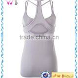 Sports Fitness Gym Stringer Vest Yoga For Woman Custom Running Singlets Yago Wears/yago Singlet thumbnail-3